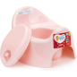 Горшок детский LITTLE ANGEL Start с крышкой розовый пастельный (LA2701RS) 