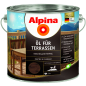 Масло ALPINA Для террас темный 0,75 л (537863)