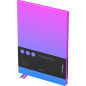 Записная книжка BERLINGO Radiance А5 80 листов розовый/голубой градиент (NB0_93502)