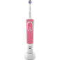 Зубная щетка электрическая ORAL-B Vitality D100.413.1 PRO 3D White тип 3710 Pink (4210201398097) - Фото 4