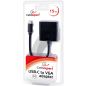 Адаптер GEMBIRD Cablexpert USB-C to VGA (AB-CM-VGAF-01) - Фото 2