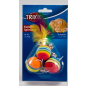 Игрушка для кошек TRIXIE Радужные шарики с колокольчиками и перьями 80 см (4133) - Фото 4