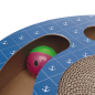 Когтеточка-игра из картона TRIXIE Барабан с шариками d 33 см (48004) - Фото 4