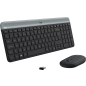 Комплект беспроводной клавиатура и мышь LOGITECH MK470 Slim Wireless Combo - Фото 5