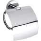 Держатель для туалетной бумаги с крышкой BEMETA Omega хром (104112012)