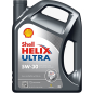 Моторное масло 5W30 синтетическое SHELL Helix Ultra 4 л (550046268)
