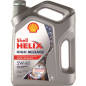 Моторное масло 5W40 синтетическое SHELL Helix High Mileage 4 л (550050425)