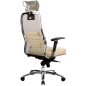 Кресло компьютерное METTA Samurai SL-3.02 бежевый - Фото 4