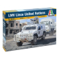 Сборная модель ITALERI Многоцелевой бронированный автомобиль LMV LINCE ООН 1:35 (6535)