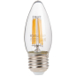 Лампа светодиодная филаментная E27 ЮПИТЕР C37 6 Вт 3000К (JP6003-03)