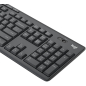 Комплект беспроводной клавиатура и мышь LOGITECH MK295 Silent Wireless Combo 920-009807 - Фото 7