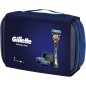 Набор подарочный GILLETTE Fusion5 Станок ProGlide с кассетой, Сменные кассеты 2 штуки, Чехол и Косметичка (7702018565863) - Фото 3