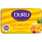 Крем-мыло туалетное DURU 1+1 Сочный персик & Знойное манго 80 г (8690506497323)