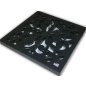 Решетка пластиковая декоративная к дождеприемнику 300х300 черная ECOTECK (ДИ 02405000)