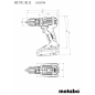 Дрель-шуруповерт аккумуляторная METABO BS 18 L BL Q (602327500) - Фото 9