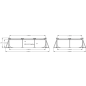 Бассейн INTEX Rectangular Frame 28272 (300x200x75) - Фото 3