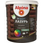 Лазурь для дерева ALPINA Аква палисандр 2,5 л (948103489)