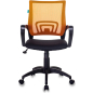 Кресло компьютерное БЮРОКРАТ CH-695N TW-38-3/TW-11 оранжевый/черный (CH-695N/OR/TW-11) - Фото 2