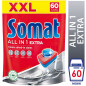 Таблетки для посудомоечных машин SOMAT All in 1 60 штук (9000101356502)
