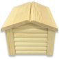 Домик для мелких грызунов GREEN FARM Дом с коньковой крышей И-224 (2000119430079) - Фото 4