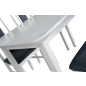 Стол кухонный DREWMIX Max 4 S белый 120-150х70х76 см (65555) - Фото 2