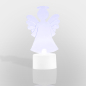 Фигура светодиодная NEON-NIGHT Ангел 2D 10 см RGB (501-044) - Фото 2