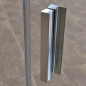 Дверь душевая ROLTECHNIK Tower Line TCN2/120 матовое серебро/печатный узор (731-1200000-01-20) - Фото 3