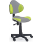 Кресло компьютерное HALMAR Flash 2 серо-зеленый