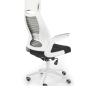 Кресло компьютерное HALMAR Franklin черно-бело-серый (V-CH-FRANKLIN-FOT) - Фото 2