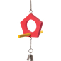 Игрушка для птиц TRIOL Качели-домик 17,5/20,5х12,5 см (52171028)