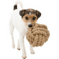 Игрушка для собак TRIXIE Be Nordic Веревочный мяч 13 см (32630) - Фото 3