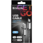 Кабель DEFENDER USB08-03T PRO USB-A - MicroUSB белый (87803) - Фото 3