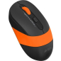 Мышь беспроводная A4TECH Fstyler FG10 черная/оранжевая - Фото 3