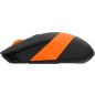 Мышь беспроводная A4TECH Fstyler FG10 черная/оранжевая - Фото 4