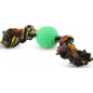 Игрушка для собак TRIOL Веревка 2 узла и мяч с шипами 0057XJ 31 см (12111011)