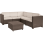 Комплект мебели садовой KETER Provence Set коричневый (227777)