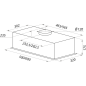 Вытяжка встраиваемая MAUNFELD Crosby Push 50 Gl нержавеющая сталь - Фото 8