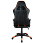 Кресло геймерское CANYON Fobos CND-SGCH3 черно-оранжевое - Фото 6