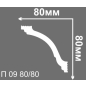 Плинтус потолочный ДЕ-БАГЕТ 2000х80x80 мм (П 09 80-80) - Фото 2