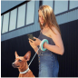 Поводок-рулетка для собак COLLAR Waudog Круглая XS-M лента 2,9 м до 40 кг зеленый (81275) - Фото 4