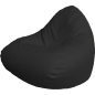 Кресло-мешок FLAGMAN Relax экокожа черный (P2.3-14)
