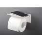 Держатель для туалетной бумаги DEANTE Mokko Bianco с полкой белый (ADM_A221) - Фото 3