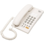 Телефон домашний проводной RITMIX RT-330 White