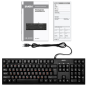 Клавиатура SVEN KB-S300 USB Black - Фото 3