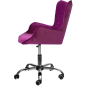 Кресло компьютерное AKSHOME Bella велюр фиолетовый (61452) - Фото 3