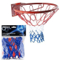 Сетка баскетбольная TORRES красный-белый-синий (SS11050) - Фото 2