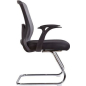 Кресло офисное AKSHOME Shark KF черно-серый (55069) - Фото 4