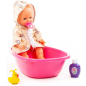 Кукла пупс ПОЛЕСЬЕ Забавный с соской ванночкой и набором для купания (78568) - Фото 4