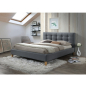 Кровать двуспальная SIGNAL Texas серый 160х200 см (TEXAS160SZ)