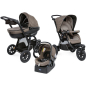 Коляска детская универсалная CHICCO Trio Activ3 Top (3 в 1) Dark Beige (5079270340000) - Фото 3